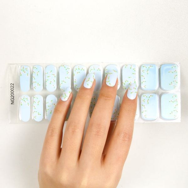 Non Toxic Nail Art Wraps Sticker Decals Strips for Fashionable Nails Beauty Products
