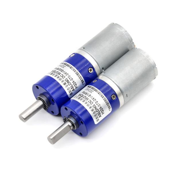 High Torque Planetary Metal Gear Reduction Motor PG24-370 24mm 24V Dc Planetary Gear Motor