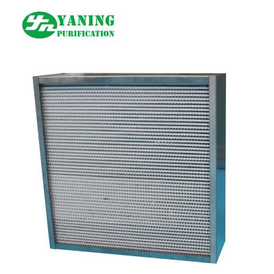 Filtro de ar de aço inoxidável de 304 HEPA/filtro de alta temperatura da fornalha de HEPA para o forno