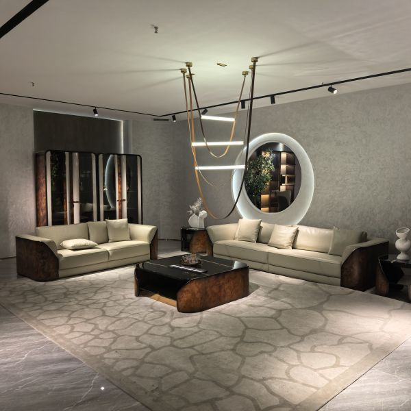Luxury Modern Living Room Furniture Elegant Couches Contemporary Leather Sofa