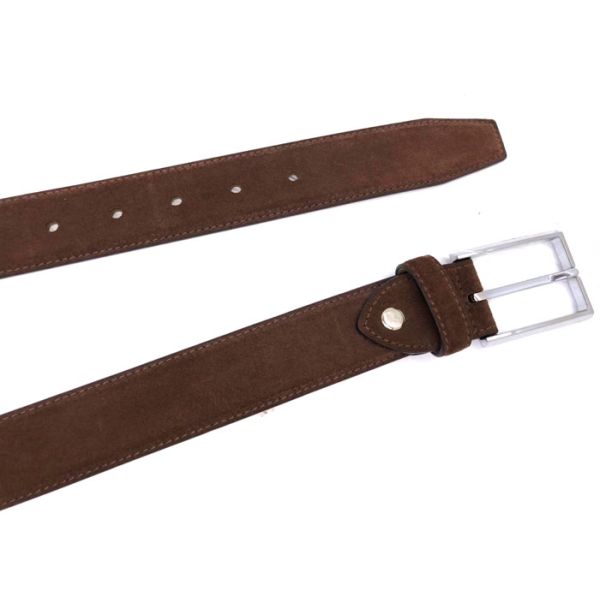 Casual Mens Leather Dress Belt 1 3/8