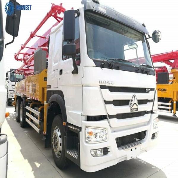 bomba concreta montada caminhão de enchimento da altura 130m3/H HB39K 39m de 1580mm