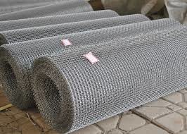 AISI 304 AISI 316 Stainless Steel Wire Cloth , Woven Metal Mesh Fabric 30m Length