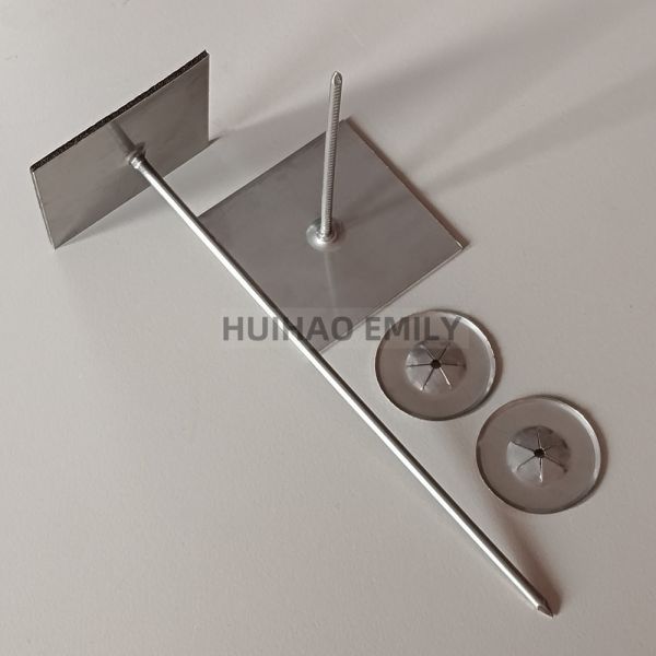 3.0mm dia Stainless Steel Self Adhesive Insulation Pins Nail For Ductwork