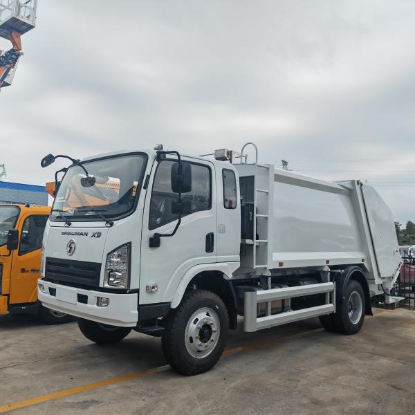 Shacman X9 Compression Waste Collection Compactor Garbage Truck 