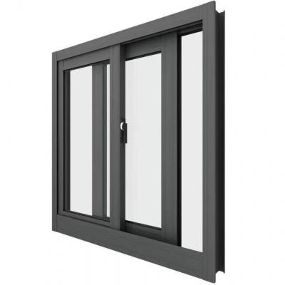 Good Customized Thermal Break Aluminum Horizontal Sliding Windows With Aluminum Frame