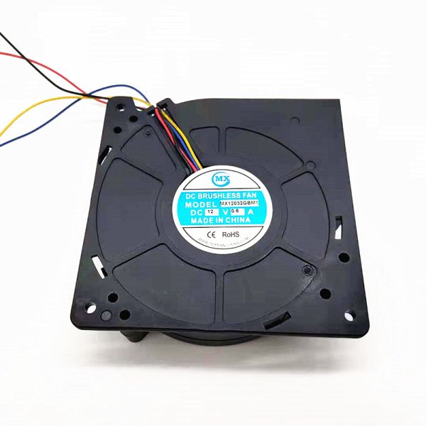 120*32mm 3000rpm 12 Volt DC Blower Fan For Intelligent Closestool
