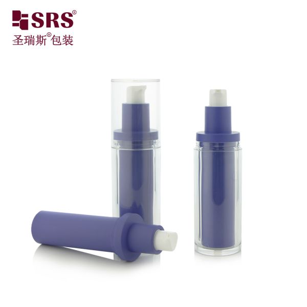30ml Refillable PET PP Cosmetic Bottle for Serums and Lotions