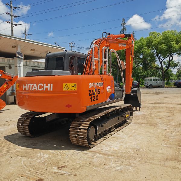 Used Excavator Hitachi ZX120 12T Eco Mode Guide Free Shipping 1950r/min