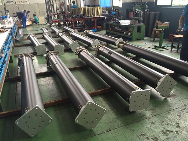 15m pneumatic telescopic mast 300kg payloads NR-3300-15000-300L for mobile telecommunication tower