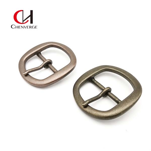 Antiwear Metal Center Bar Belt Buckles Corrosion Resistant Multipurpose