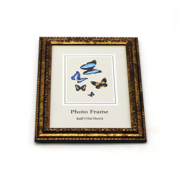 European Style Antique Gold Picture Frames , 15 X 10 Photo Frame ODM / OEM