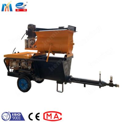 Screw Grout Pump With Mixer Rotor And Stator Pump With Forced Mixer