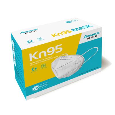 Anti Virus KN95 Disposable Particulate Respirator With Adjustable Nose Piece