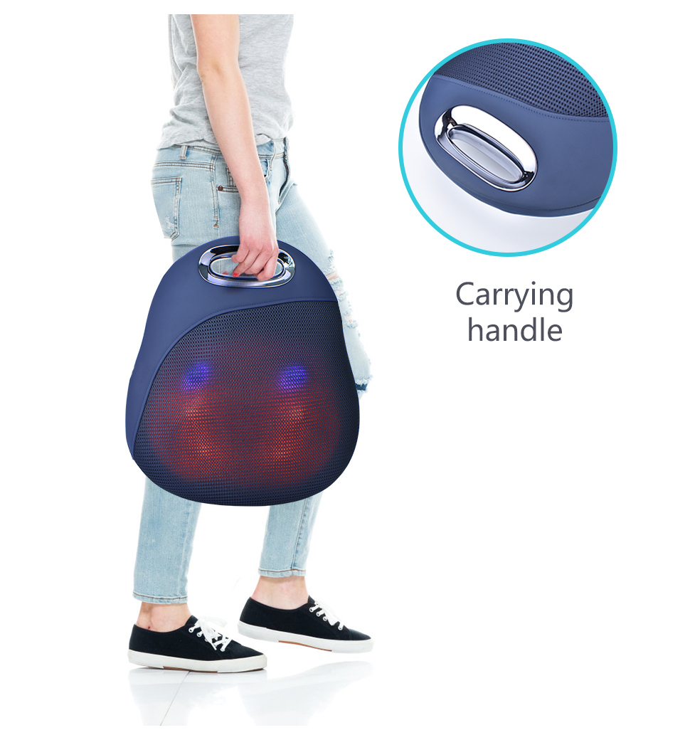 Wireless Remote Control Massage Pillow for Waist Application with 1 Year Warranty