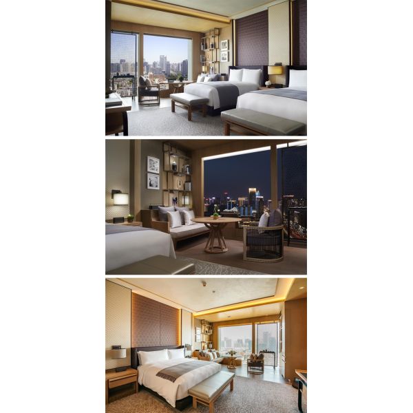 Сюиты спальни размера ферзя финиша гостиницы высокие лоснистые