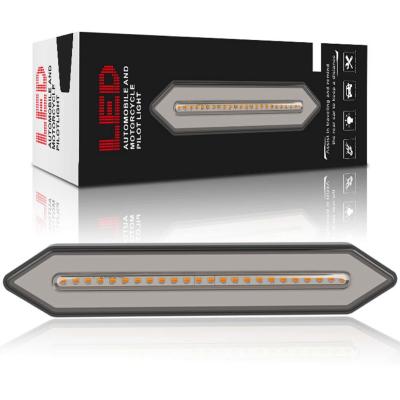 Red Yellow 24V Universal LED Tail Light Pilot Lamp For Car For Motorcycle