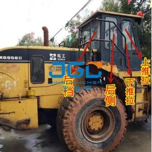 XG956-2 958 Стекло передней двери погрузчика Раздвижное окно на задней стороне ветрового стекла Закаленное стекло