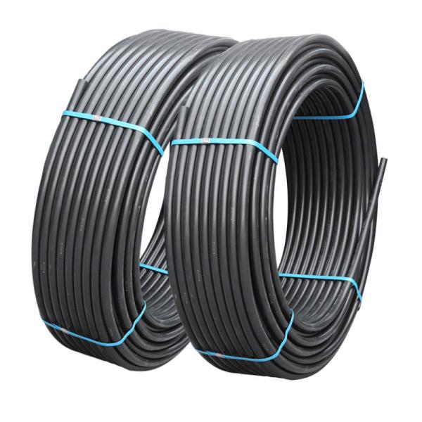 PN6-PN16 Pressure Rating HDPE Water Supply Pipes Made of PE Raw Material and 1.25mpa-2.5mpa Pressure Capacity
