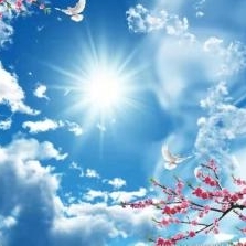 Non Magnetic Led Panel Light Decoration Blue Sky MRI Soft Film Ceiling Led Lights For Mri Room