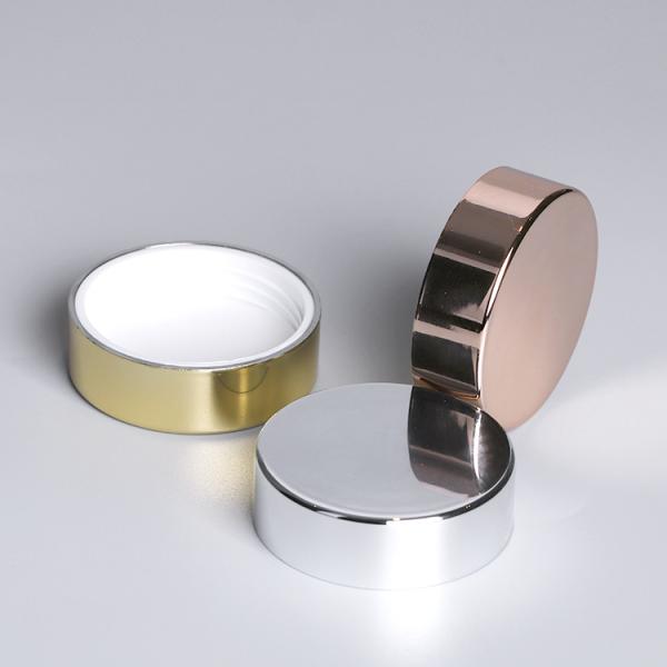 Frasco transparente 7g 10g do creme de 1oz 2oz 4oz Rose Gold PETG
