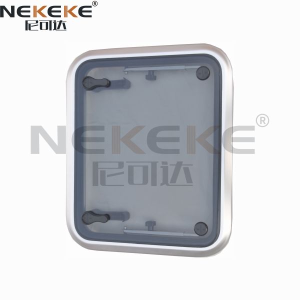 Rectangular Aluminum Marine Deck Hatches Boat Skylight Wear Resistance Custom Size