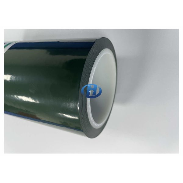 120 μm Polyethylene High Density Film Dark Green UV Cured Silicone Coating Film No silicone transfer without residual