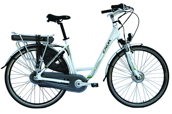 Aluminum Alloy 6061 Electric City Bicycle With 48v 500W Rear Hub Motor