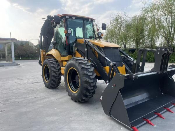 Used JCB 4CX Tractor Loader Backhoe Extended Reach Ready For Construction