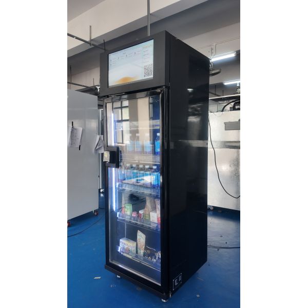 Smart Fridge Vending Machine with Digital Vending Capabilities and Advanced Cooling Technology