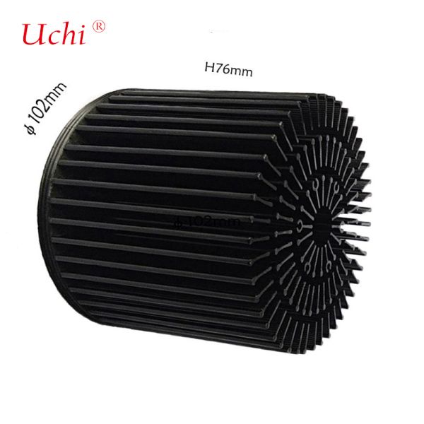 Cold Forged Aluminum COB Heat Sink Plates Downlight LED Lighting Fixtures