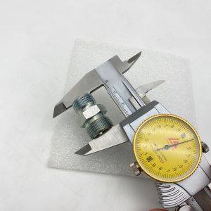 Переходник вакуумного шланга гидравлической метрической стандартной трубы изготовления Китая прямой светлый