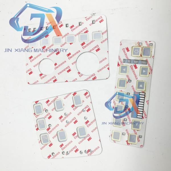 STAR ZEBRA 210LC-7 Plastic PVC PP PC Control Panel Car Dashboard Sticker Excavator Part for Hyundai Sticker Control Panel Sticker