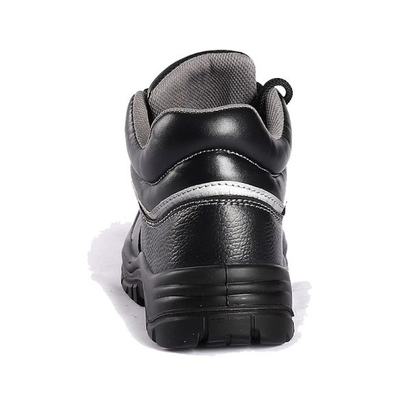 Удобные мужские обувь для строительства черная средняя верхняя часть Baotou сталь пальцы стальной подошвы