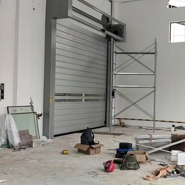 Spiral High Speed Door for E-commerce Warehouses