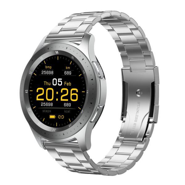 Amazon HOT Round Touch Screen Sport Pedometer Heart Rate Monitor ODM OEM Waterproof Smartwatch