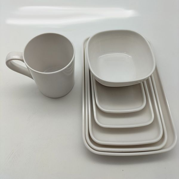 White Melamine Molding Powder – Food Safe & PH Balanced