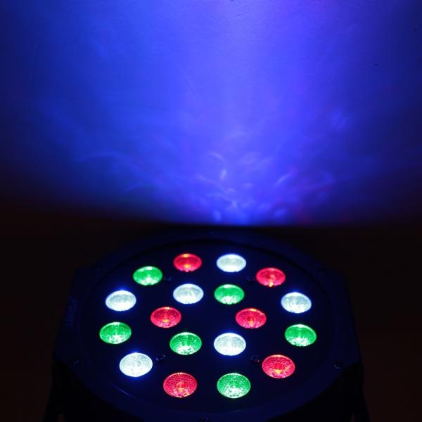 High quality CE China 18 x 3W Mini LED Flat Par 64 Slim LED Par 64