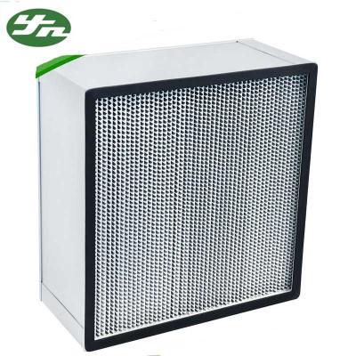 Quadro da liga de alumínio de filtro de ar de YN-DHF HEPA com folha de alumínio Separater