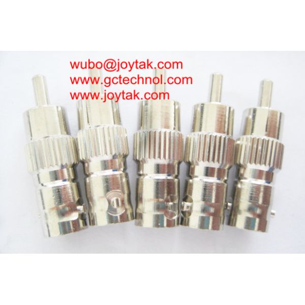 Coaxial Adapter Coaxial Adaptor BNC Female Jack To RCA Male Plug CCTV Connector/ BNCF.RCAM