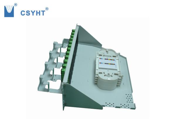 120FO 3U ODF Fiber Optic Patch Panel Rack Mount Rotary Type 440x396.2x131.9mm