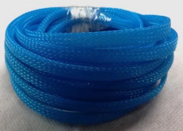 Sleeving trançado expansível do ANIMAL DE ESTIMAÇÃO, poliéster trançou o tubo da malha para a proteção do cabo