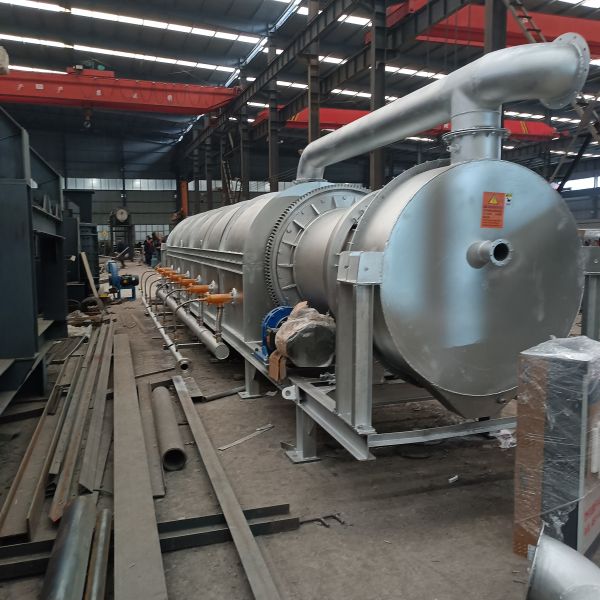 間接標準射撃回転式ドラム炉の廃棄物処理高い純度
