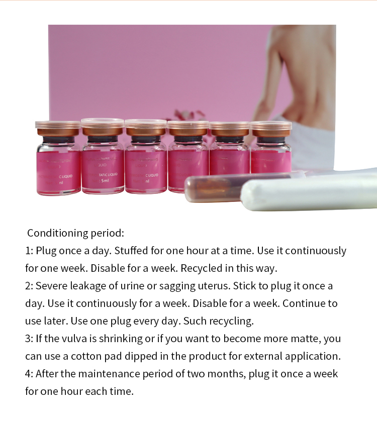 Безопасный женский затягивая гель укрепляя естественный влагалищный Cleanser для того чтобы сбросить засохлость