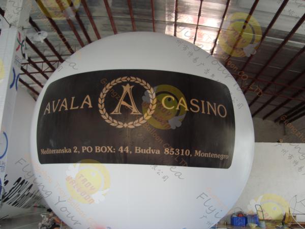 Balão inflável da propaganda do hélio grande do PVC personalizado para a decoração