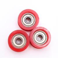 O sulco de U que desliza o rolo de porta do vestuário roda 626zz que carrega 6×21×8mm