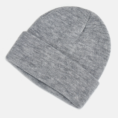  Unisex Plain Solid Warm Hat Acrylic Knit Beanie For Winter Use