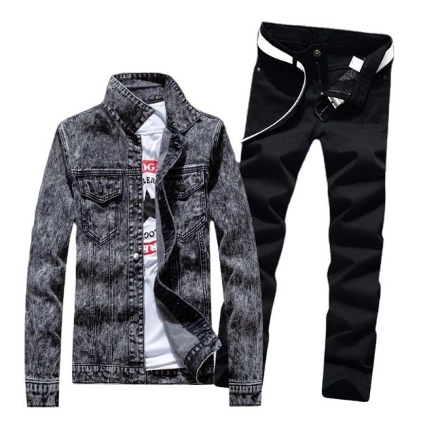 Shopping Products Category Business Gentleman 35 Years Denim Coat-Suit Jacket for Men