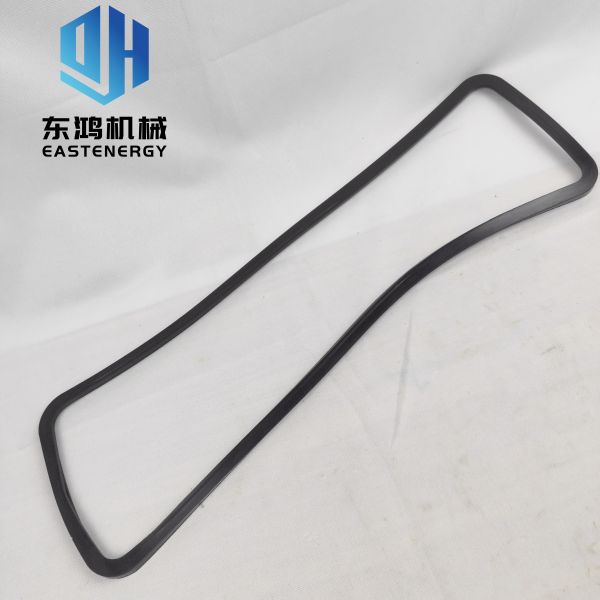Excavator Diesel 4BT3.9 Engine Push Rod Cover Rubber Strip 3283767 For 120-6 Engine Side Cover Gasket