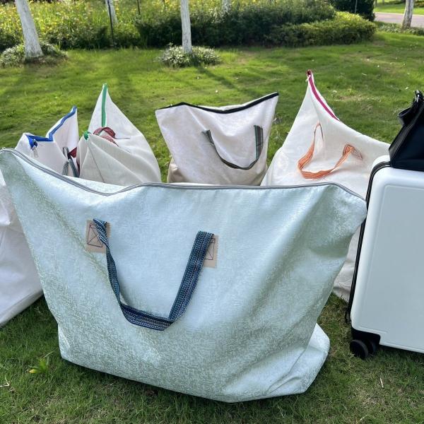 Extra-Large Thickened Moving Packing Bag Quilt Storage Bag Luggage Bag Cloth High-Value Hand-Carried Students Going Out